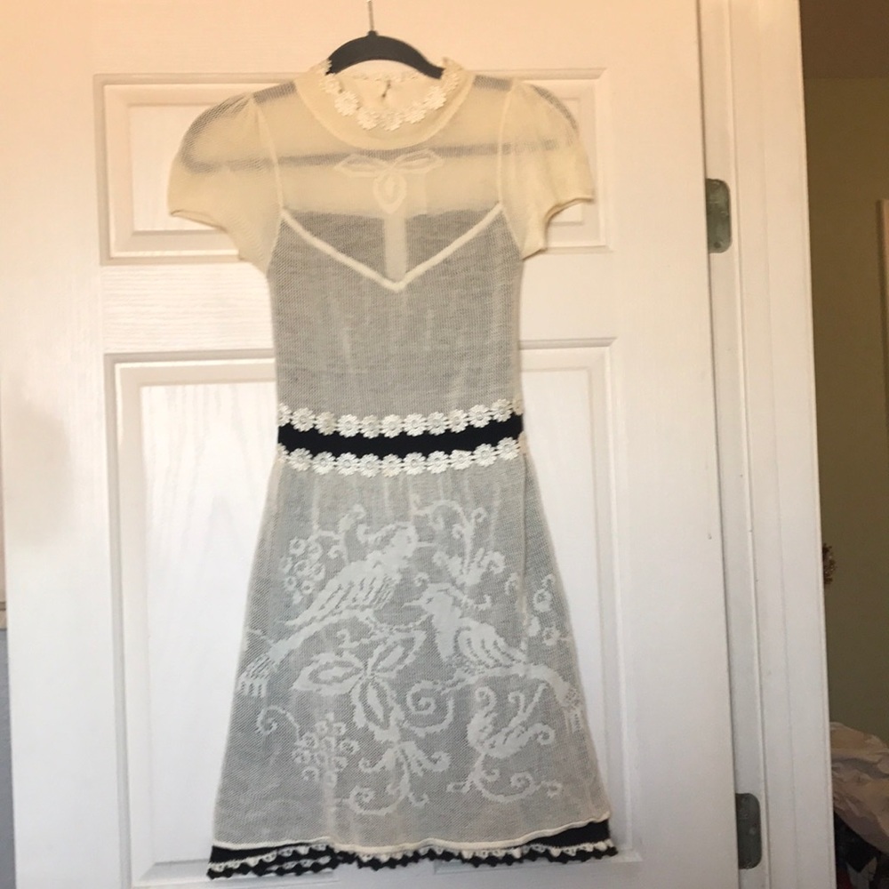 LiaMolly for Anthropologie Knit Lace Dress